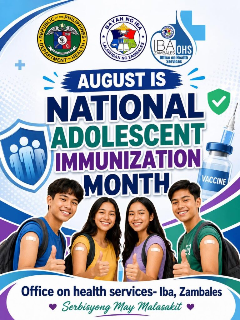 August is National Adolescent Immunization Month